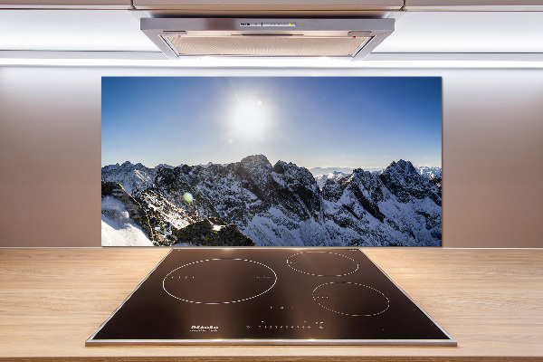 Pannello retrocucina con stampa 