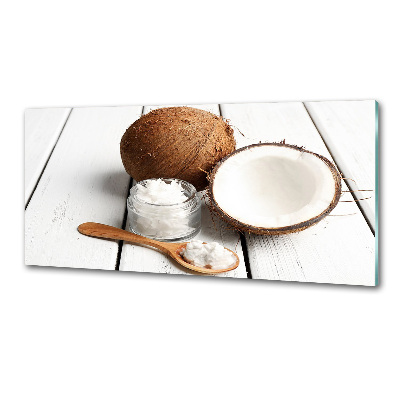 Rivestimento parete cucina con finitura all'olio di cocco