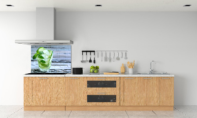Rivestimento parete cucina con motivo Acqua di cetriolo