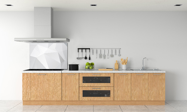 Rivestimento parete cucina con motivo astratto