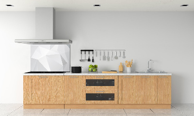Rivestimento parete cucina con motivo astratto