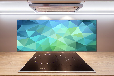 Pannello retrocucina con motivo astratto