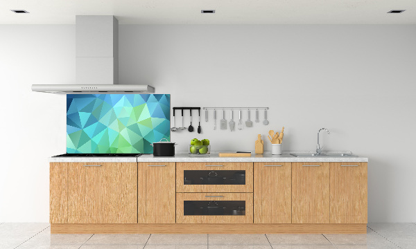 Pannello retrocucina con motivo astratto