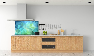 Pannello retrocucina con motivo astratto