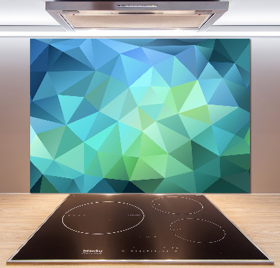 Pannello retrocucina con motivo astratto