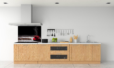 Rivestimento parete cucina in finitura Caffè aromatico