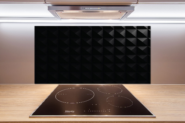 Rivestimento parete cucina con motivo astratto