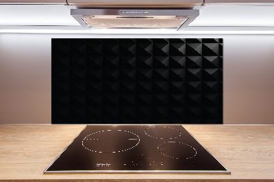 Rivestimento parete cucina con motivo astratto