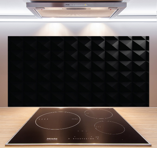 Rivestimento parete cucina con motivo astratto