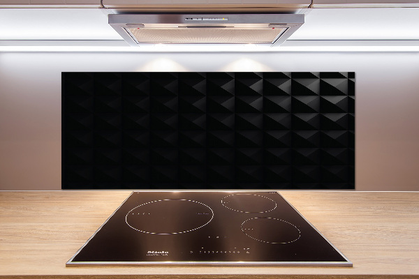 Rivestimento parete cucina con motivo astratto