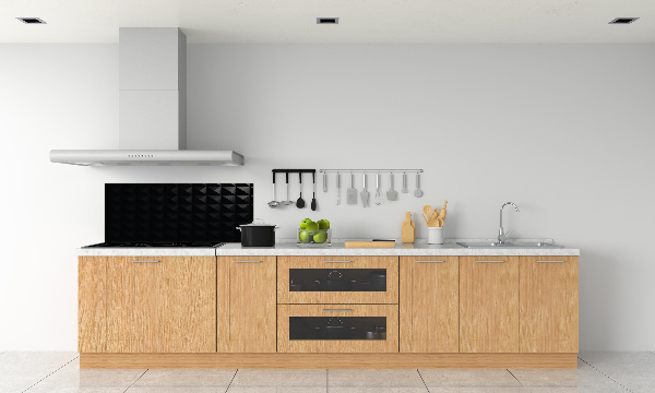Rivestimento parete cucina con motivo astratto