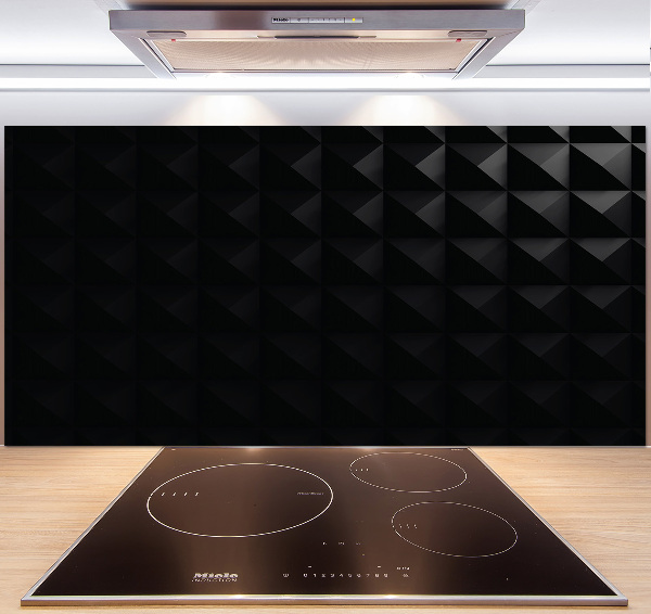 Rivestimento parete cucina con motivo astratto