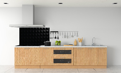 Rivestimento parete cucina con motivo astratto