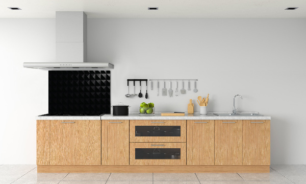 Rivestimento parete cucina con motivo astratto