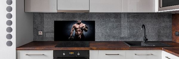 Rivestimento parete cucina per utilizzo in edifici sportivi