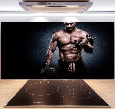 Rivestimento parete cucina per utilizzo in edifici sportivi