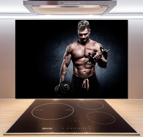 Rivestimento parete cucina per utilizzo in edifici sportivi