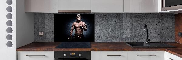 Rivestimento parete cucina per utilizzo in edifici sportivi