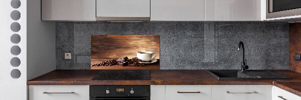 Pannello paraschizzi cucina con motivo caffè e cioccolato