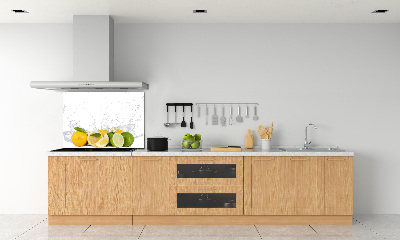 Pannello retrocucina con motivo di agrumi e acqua
