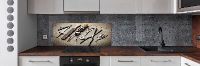 Rivestimento parete cucina per parrucchiere uomo