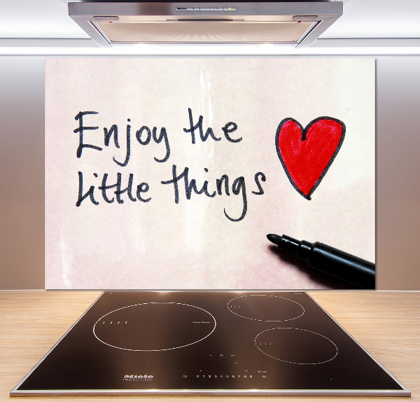 Rivestimento parete cucina con motivo 