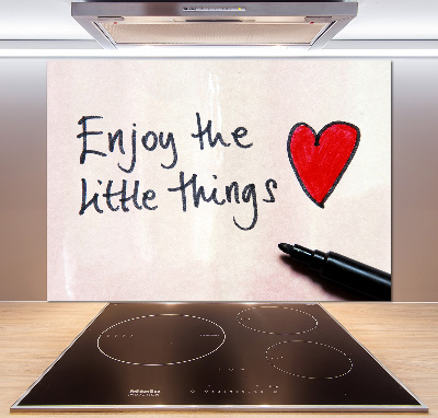 Rivestimento parete cucina con motivo 