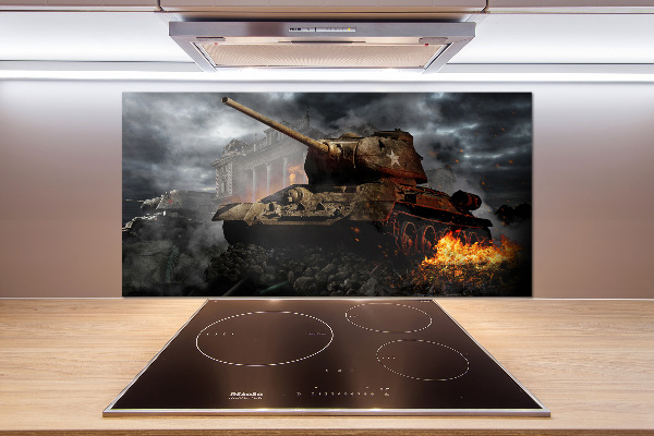 Rivestimento parete cucina con motivo Cisterna