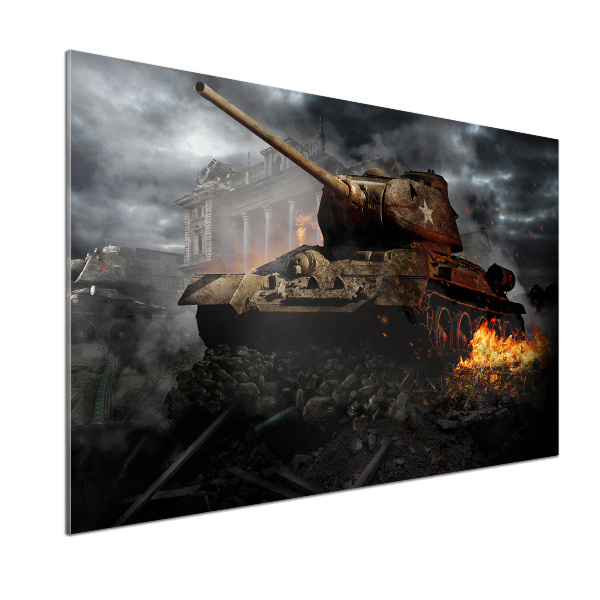 Rivestimento parete cucina con motivo Cisterna