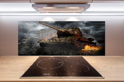 Rivestimento parete cucina con motivo Cisterna