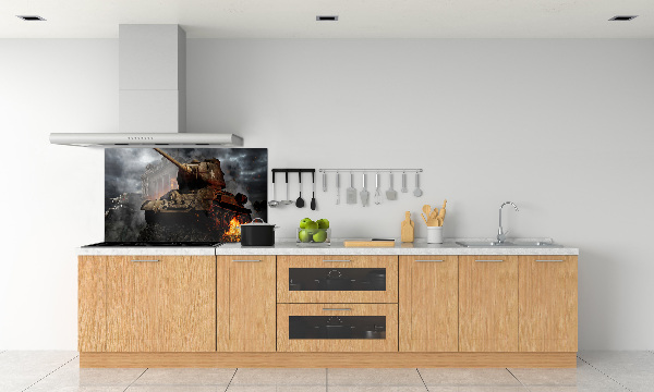 Rivestimento parete cucina con motivo Cisterna