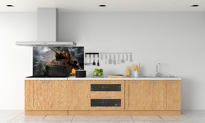 Rivestimento parete cucina con motivo Cisterna