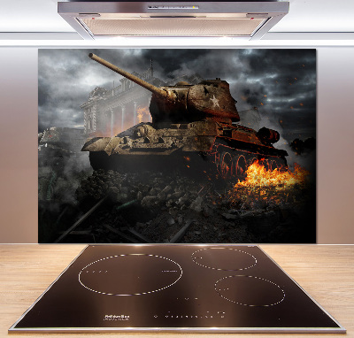 Rivestimento parete cucina con motivo Cisterna