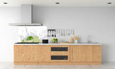 Pannello retrocucina con finitura Calce e Acqua