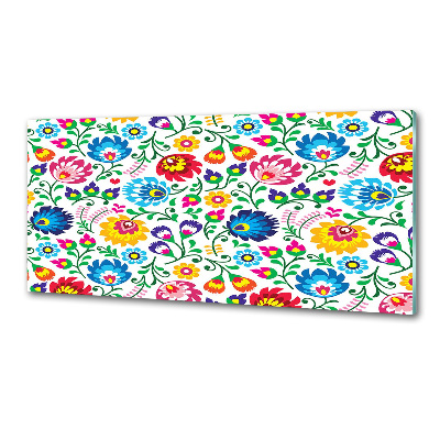 Pannello retrocucina con motivo etnico