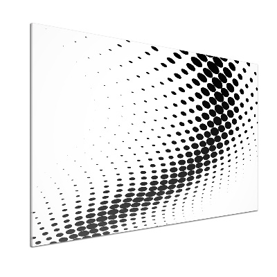 Rivestimento parete cucina con motivo grafico geometrico come sfondo