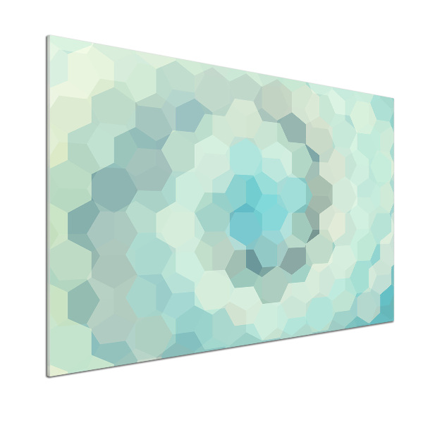 Rivestimento parete cucina con motivo astratto