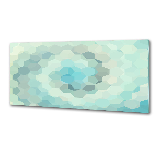 Rivestimento parete cucina con motivo astratto