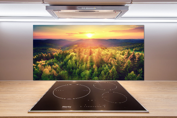 Rivestimento parete cucina con stampa 