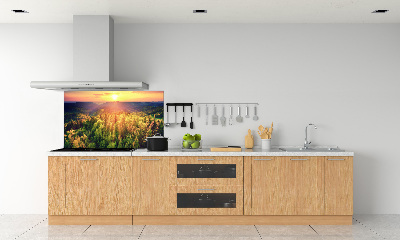 Rivestimento parete cucina con stampa 