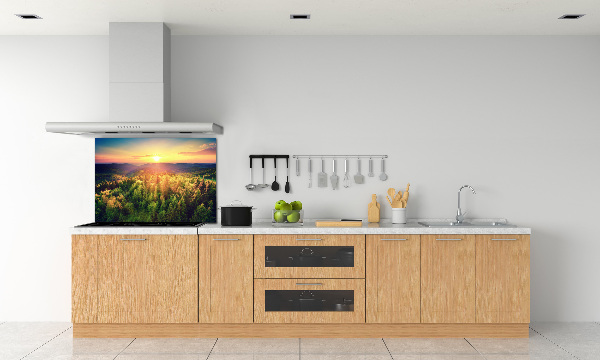 Rivestimento parete cucina con stampa 