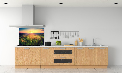 Rivestimento parete cucina con stampa 