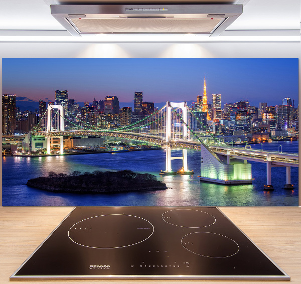 Pannello retrocucina con motivo Ponte di Tokyo