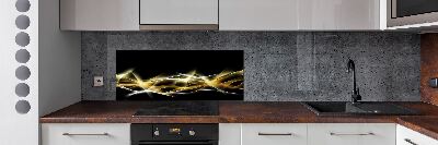 Pannello paraschizzi cucina con motivo «Astrazione della luce»