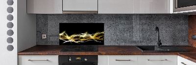 Pannello paraschizzi cucina con motivo «Astrazione della luce»