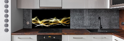 Pannello paraschizzi cucina con motivo «Astrazione della luce»