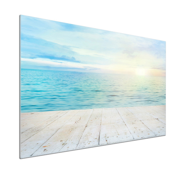 Pannello retrocucina con motivo mare