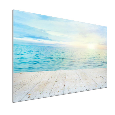 Pannello retrocucina con motivo mare