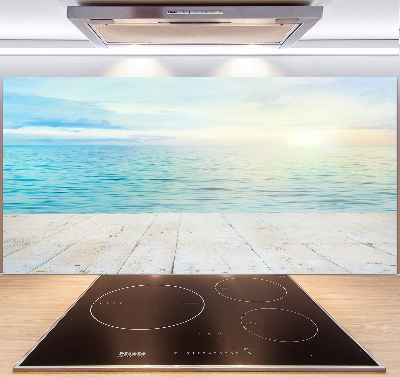 Pannello retrocucina con motivo mare