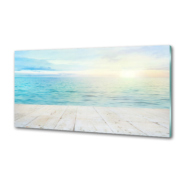 Pannello retrocucina con motivo mare